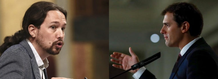 Cs tilda de «novela negra» los audios de Cospedal y Podemos critica las cloacas