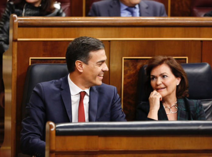 PSOE apoyos investidura