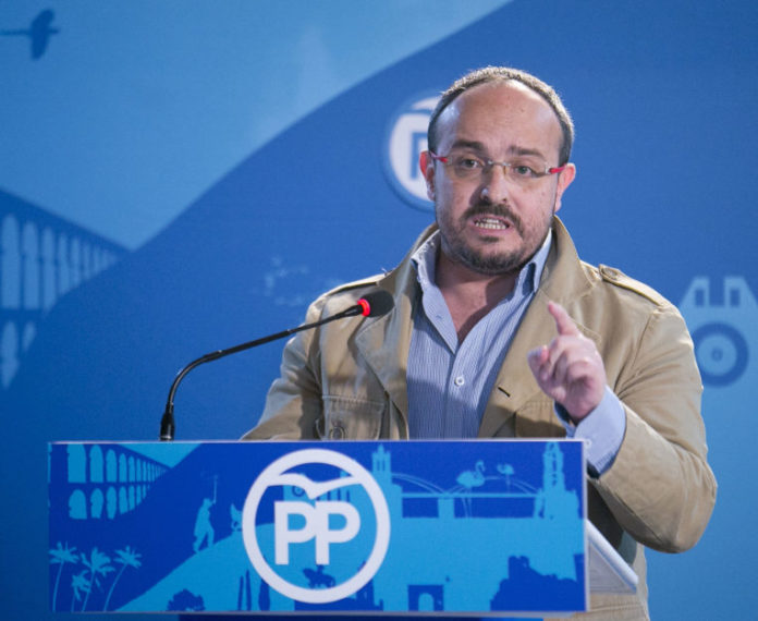 Alejandro Fernández, presidente del PP en Cataluña