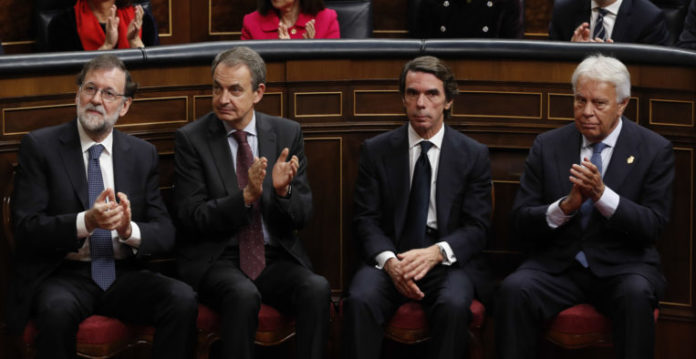 Expresidentes del gobierno sanchez