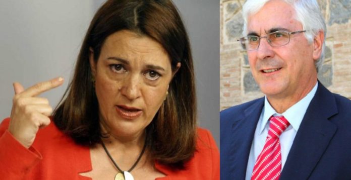 Soraya Rodríguez y José María Barrera (PSOE)