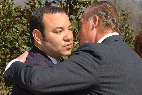 La única visita de Mohamed VI a España... un año después del 11-M 1 Moncloa mohamed vi