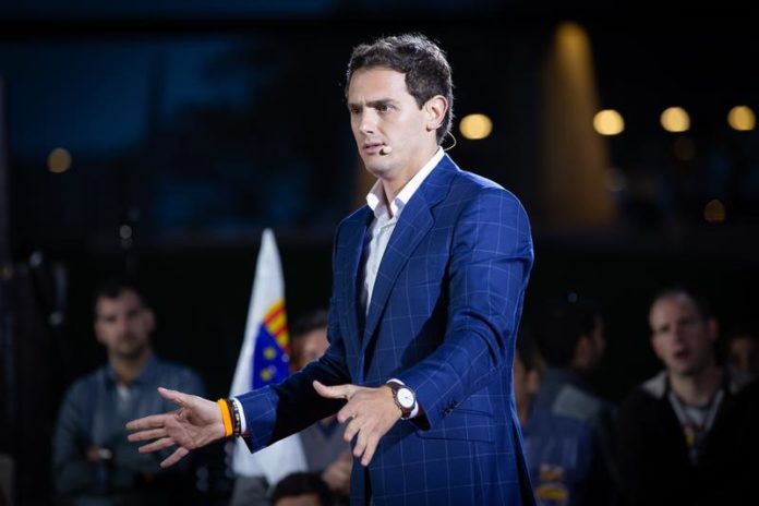 Albert Rivera, presidente de Ciudadanos