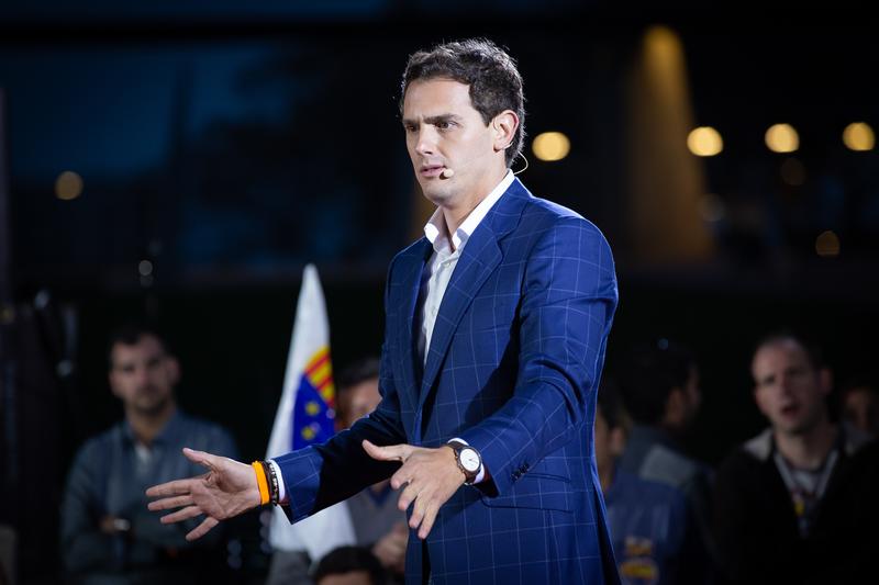 Albert Rivera, presidente de Ciudadanos