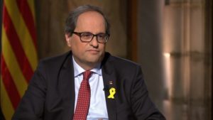 Torra pide a los empresarios catalanes que apoyen la autodeterminación 1 Moncloa Quim Torra Moncloa