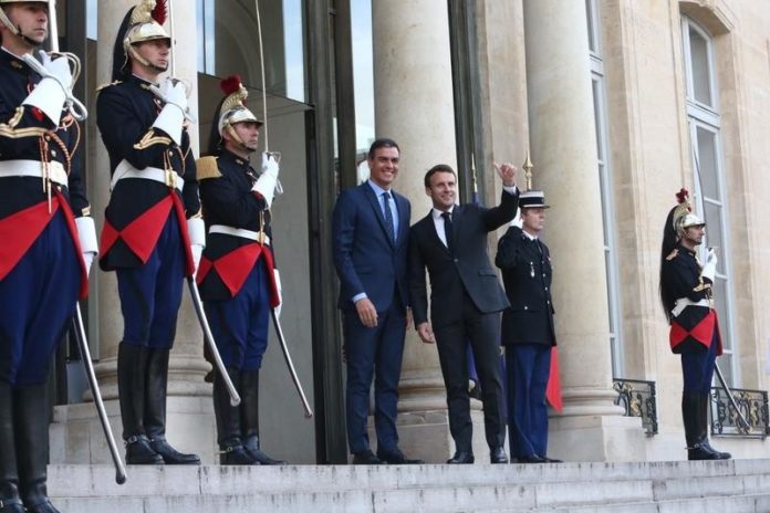 Sanchez y Macron
