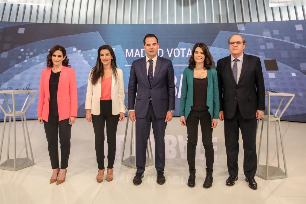 Candidatos Comunidad de Madrid