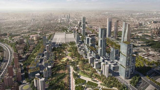 Ayuso quiere instalar en Madrid Nuevo Norte un monumento a sanitarios y familiares de fallecidos