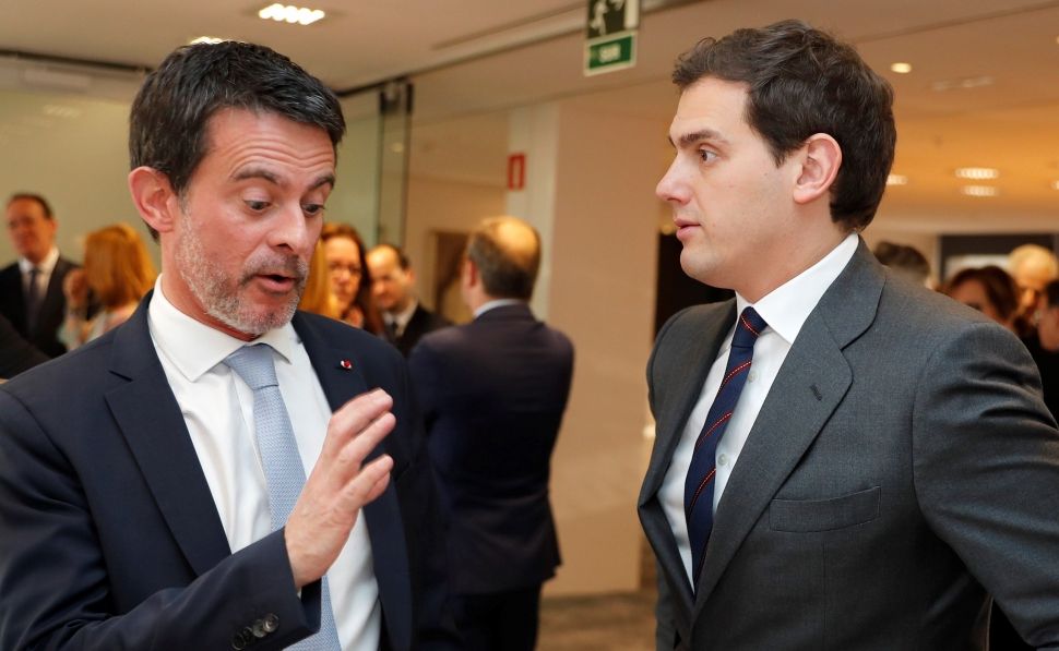 Manuel Valls y Albert Rivera