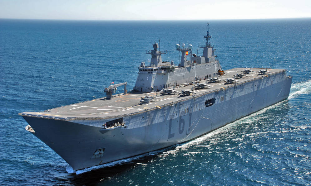 El Juan Carlos I viaja al Báltico: uno de los buques más impresionantes de la Armada 2 Moncloa Juan Carlos I Armada