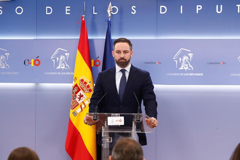 Abascal y Salvini, una relación llena de guiños ideológicos 2 Moncloa Santiago Abascal