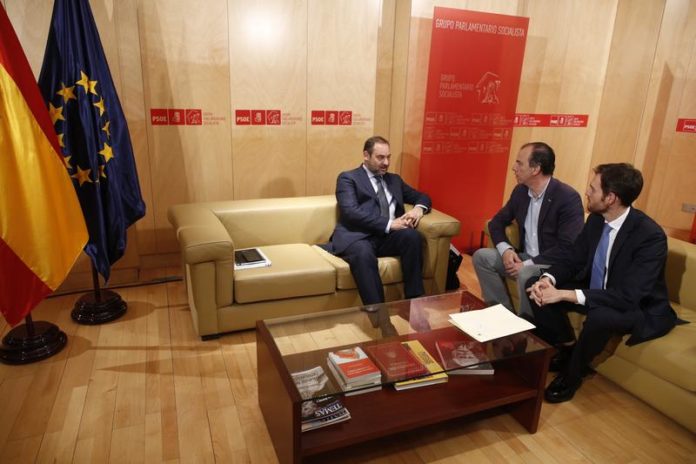 Ábalos, Sánchez, PSOE