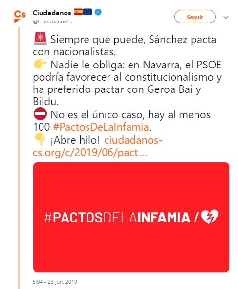 Ciudadanos twitter