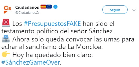 Ciudadanos Twitter