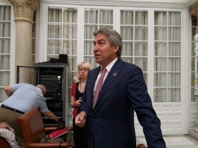 Delegado gobierno Andalucia palabras Serrano