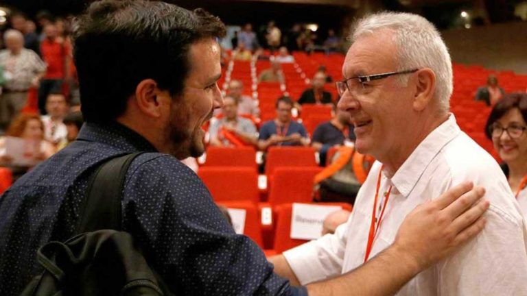 El enfado de la vieja guardia contra Garzón: Frutos, Llamazares y Lara
