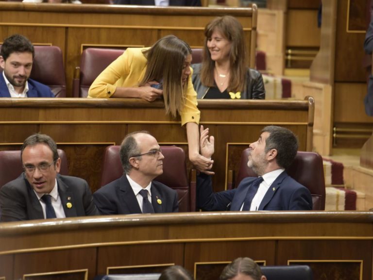 Los presos de JxCat avalan la abstención en la investidura de Sánchez