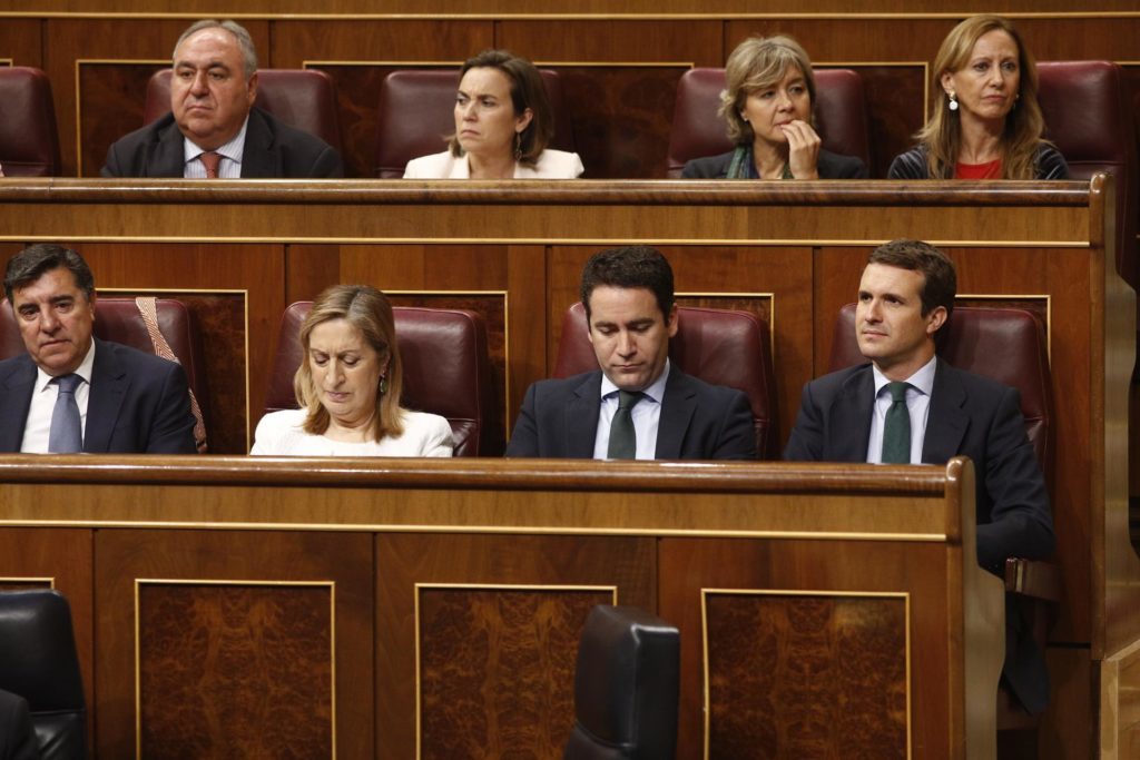 García Egea descarta la abstención del PP en la investidura de Sánchez 1 Moncloa PP congreso Moncloa
