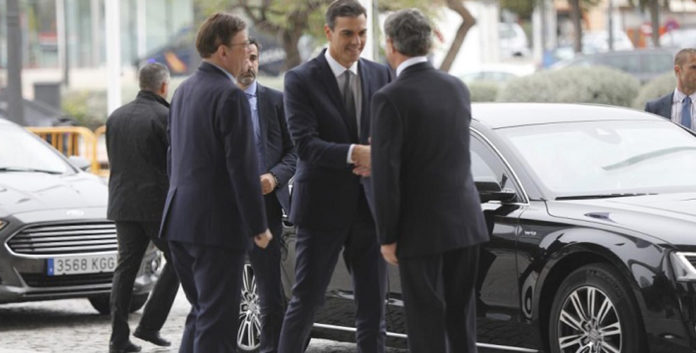 sanchez coche oficial