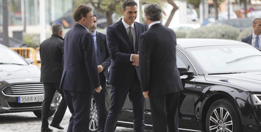 sanchez coche oficial