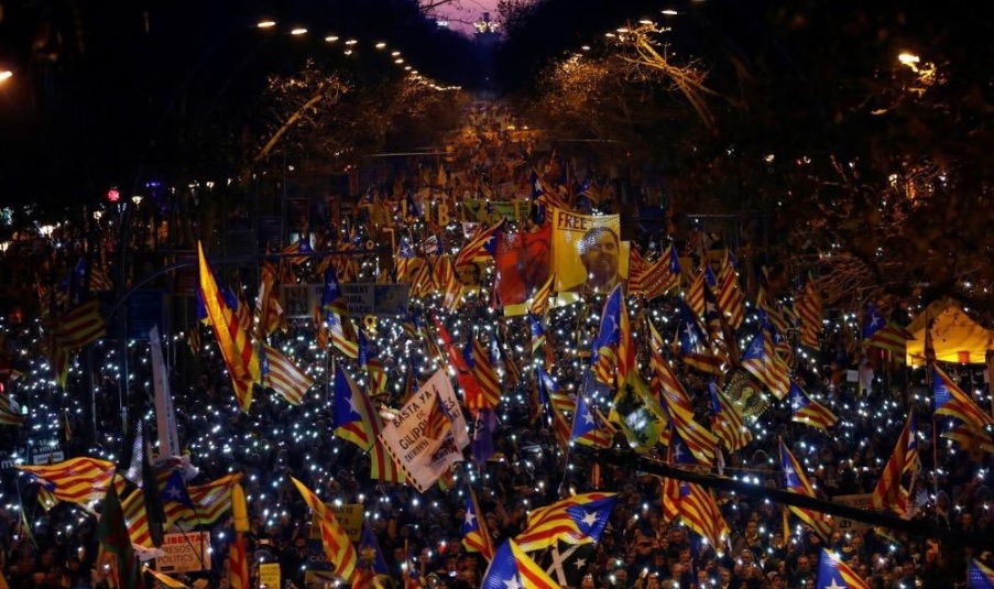 Las frases de Quim Torra que jalonaron el juicio del 'procés' 2 Moncloa Manifestacion torra