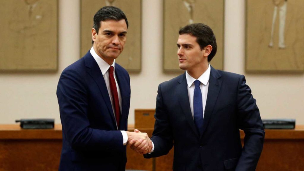PSOE y Ciudadanos: los lugares donde ha habido 'con Rivera sí' 2 Moncloa PSOE y Ciudadanos