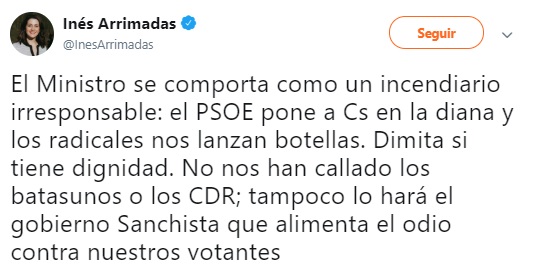 Arrimadas Marlaska