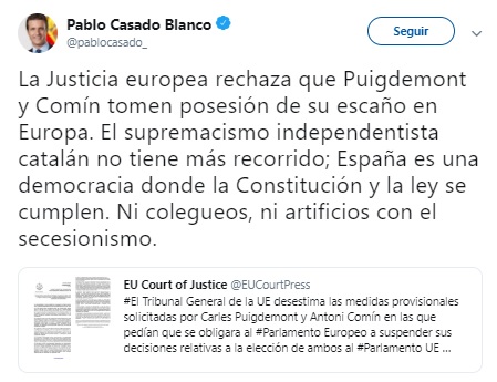 Casado Puigdemont