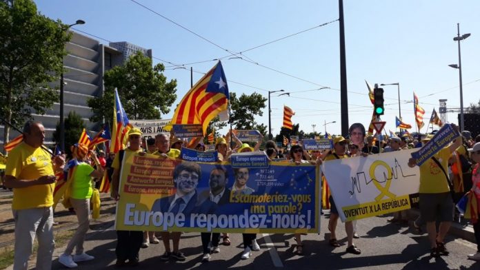Eurodiputados Puigdemont