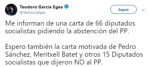 Garcia Egea abstencion psoe