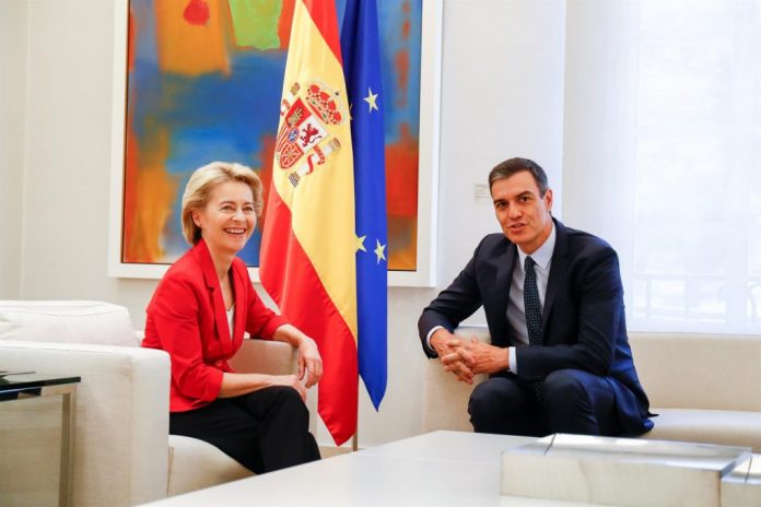 Von der Leyen y Sánchez