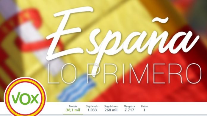 Vox rectifica Twitter