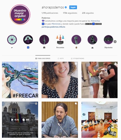 podemos orgullo instagram