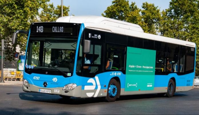 Madrid no reducirá autobuses para evitar aglomeraciones y que se pueda guardar distancia de seguridad