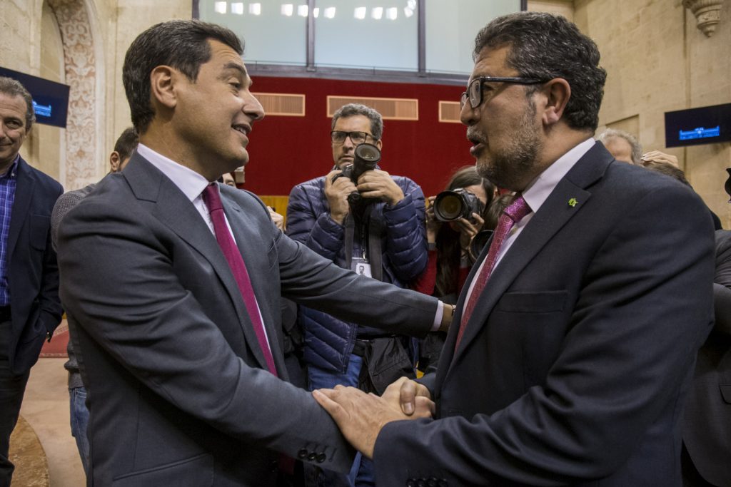 Vox levanta el pie con Canal Sur, buitreada por PP y Ciudadanos 1 Moncloa Canal Sur