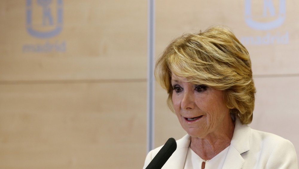 Esperanza Aguirre defiende la presunción de inocencia de la pareja de Ayuso