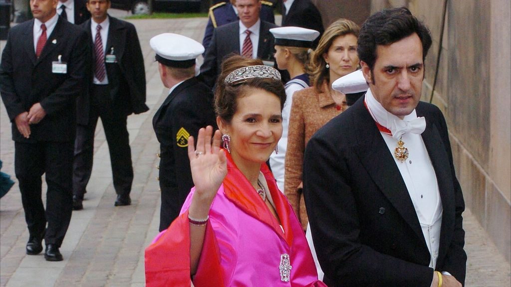 Jaime de Marichalar y la infanta Elena