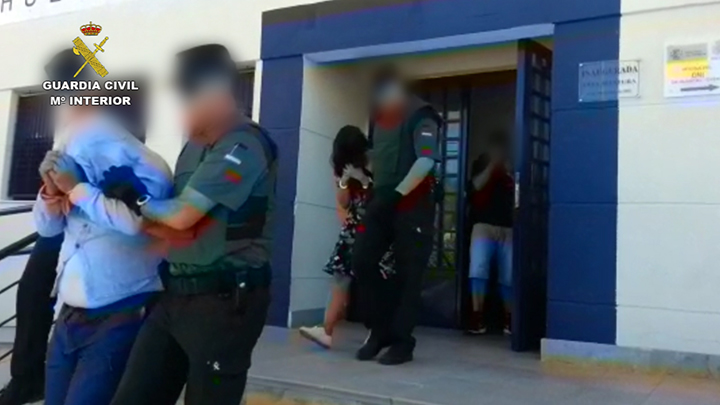 Detenida una banda de atracadores de bancos