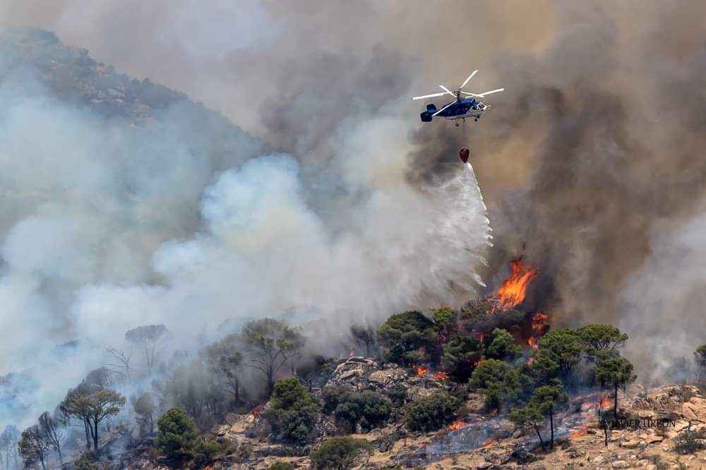 Bomberos Forestales protesta Madrid