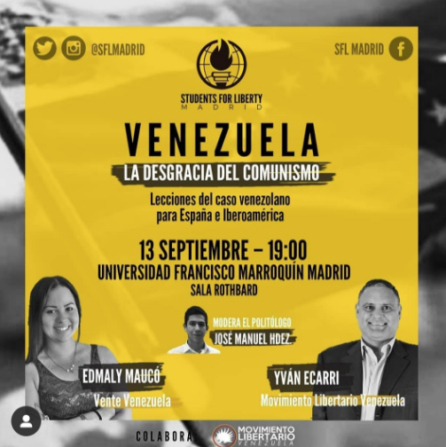 Chavistas y opositores se enfrentarán a las puertas del Ateneo de Madrid 1 Moncloa Venezuela