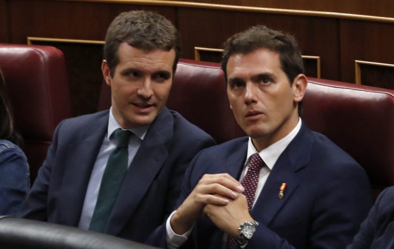 PP y Ciudadanos refuerzan su presencia pública ante un posible adelanto electoral