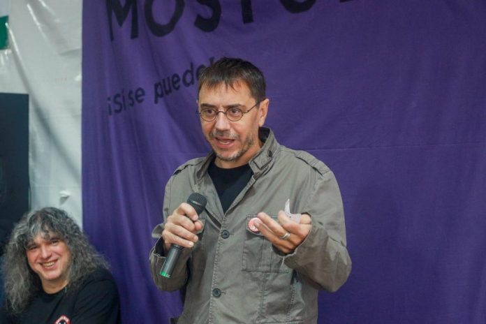 Monedero acusa a Errejón de dividir