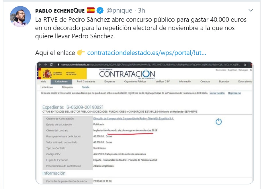 RTVE se prepara para las elecciones