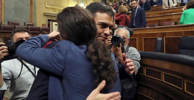 Iglesias y Sánchez: de la cal viva al mal dormir 5 Moncloa Iglesias y Sánchez