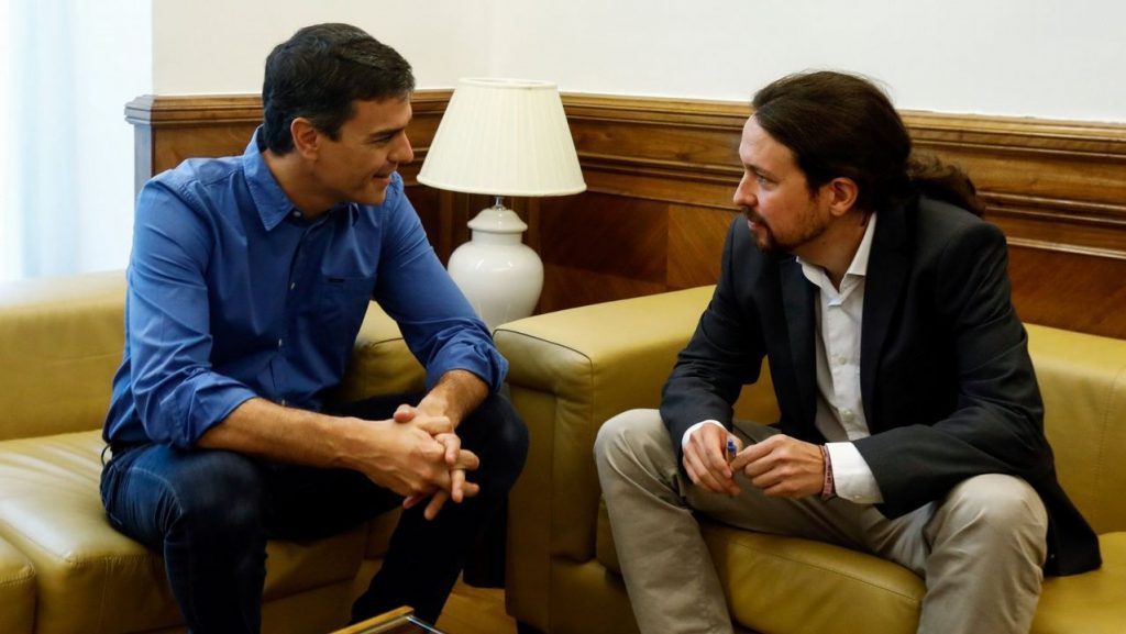 Iglesias y Sánchez: de la cal viva al mal dormir 4 Moncloa Iglesias y Sánchez