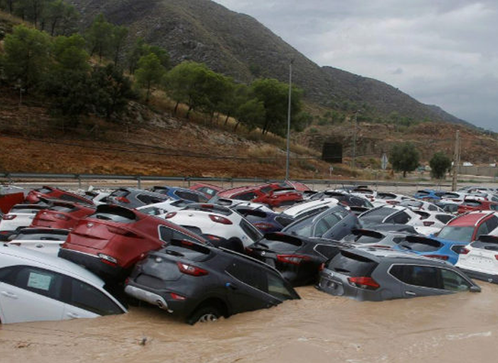 La DANA arrasa con el sureste de España