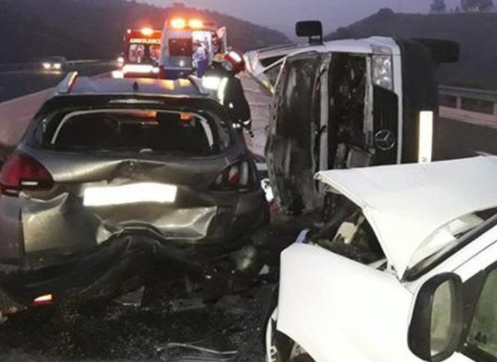 Una mujer fallecida y tres heridos en un accidente de tráfico en Málaga 1 Moncloa Una mujer fallece en un accidente en la autopista AP-46 de Málaga