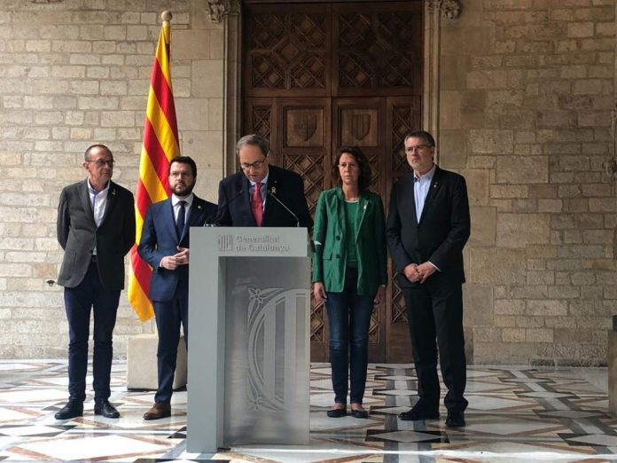 Torra urge Gobierno dialogar