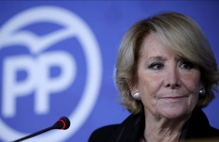 Esperanza Aguirre y su marido, hospitalizados tras dar positivo por coronavirus