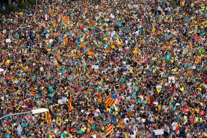 manifestación independentista